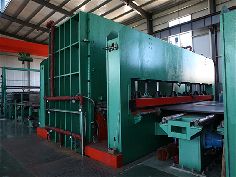 6.6m width press (designed for filter belt and rubber dam pr