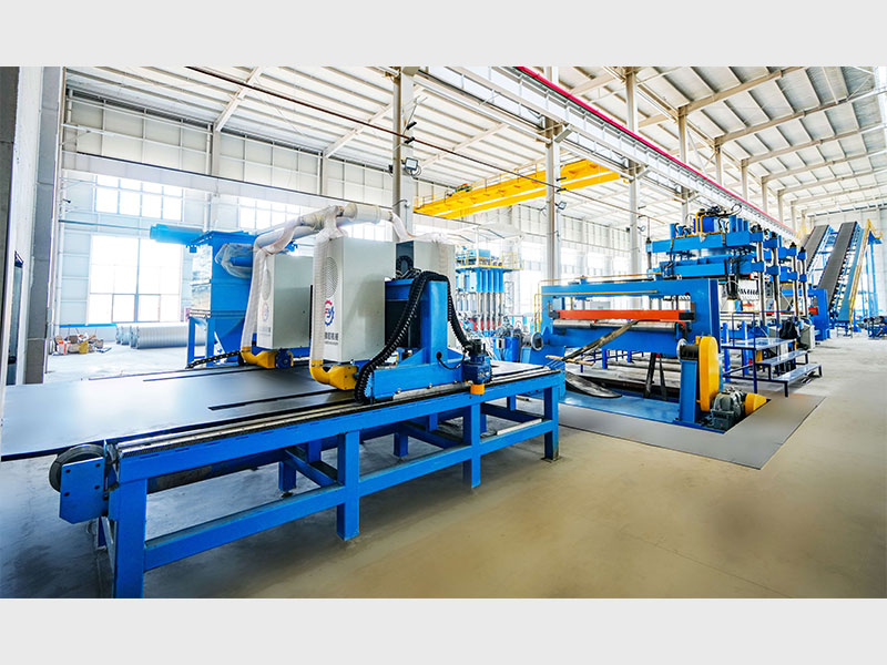 Wave shaped edge conveyor belt forming and bonding production line